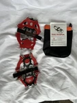 Hillsound Trail Crampon Traction Device, Cleats, Size Xs, Red.. Fixed Price $49.00.