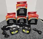 4 X 2PK Eveready Rechargeable Led Headlamps - Water Resistant Light 8 Total. Fixed Price $60.00.