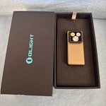 Olight Oclip Ultra Led Flashlight Olive Green Rechargeable. Fixed Price $44.00.