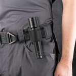 Flashlight Holster Duty Belt Nylon Tactical Torch Holder Open Top Pouch. Fixed Price $15.00.