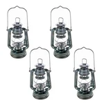 Q=4 Kerosene Oil Lantern - Emergency Hanging Camping Light Silver Small Size. Fixed Price $36.95.