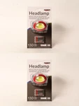 2 Pk Garrity Led Ibeam Headlamp 101 Lumens Mode High & Low Water Resistant. Fixed Price $15.79.