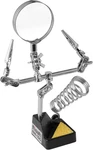 3-IN-1 Helping Hands Magnifier With Dual Adjustable Alligator Clips 2.5X. Fixed Price $29.36.
