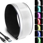 Peakfire Rgb 7 Colors Switchable Led Armband, Usb-c Rechargeable, 360 Refl. Fixed Price $17.83.