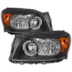 Headlights Assembly For 2006 2007 2008 Toyota RAV4 Headlamp Replacement Black.... Fixed Price $105.99.