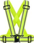 High Visibility Straps Safety Vest Adjustable & Elastic Reflective Running. Fixed Price $20.33.