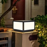 Skyglow Outdoor Lamp Post Cap Light, Aluminum Led Lighting With 8W 880LM, Wat.... Fixed Price $109.39.