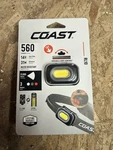 Coast RL10 Fixed Beam Led Headlamp 560 Lumens Rear Safety Signal. Fixed Price $20.00.