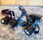 Lot Of 3 Vintage Petzl Headlamp Elastic Adjustable Hiking Light Untested. Fixed Price $30.00.