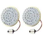 Zytc 2" Turn Signals W/brake Running Light Bullet Style Rear 1156 Red Led.... Fixed Price $75.88.