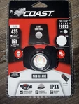 Coast 435 Lumens FL70 Headlamp Flashlight IPX4 Crew Beam Focusing Pro Grade. Fixed Price $26.69.
