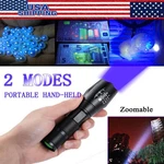 Uv Flashlight Black Super Bright 120000LM Torch Ultra Violet Lamp Led. Fixed Price $6.29.