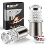 Ibrightstar Led BA15S 1141 Brake Light Bulbs Super For Red 1156. Fixed Price $27.75.