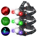 Usb Rechargeable 3LED + White/red/green/purple Light Uk. Fixed Price $13.99.