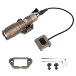 Nobuhiro M300A 500 Lumens Tactical Flashlight, With Modbutton Pressure Switch.... Fixed Price $69.47.