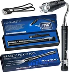 Rechargeable Magnetic Pickup Tool, Telescoping Flashlights With Extenda. Fixed Price $56.13.