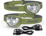 Energizer PRO-400 Headlamp Rechargeable (2-PACK), IPX4 Water Resistant. Fixed Price $40.99.