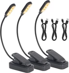 Hilngav Usb-c Rechargeable Book Light For Reading Bed 3 Pack, Led Style 1. Fixed Price $26.24.