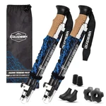 Hiking Poles Collapsible Lightweight & Adjustable - Quick Lock Foldable Trekk.... Fixed Price $59.14.