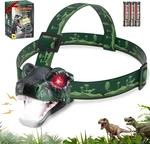 Everbrite Dinosaur Kids Headlamp T-rex Led Headlight Roar & Silent Modes Usa. Fixed Price $17.99.