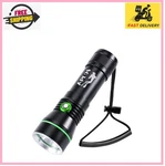 AP30 3000LM Diving Flashlight With Modes, Power Indicator, IPX8 Waterproof. Fixed Price $65.99.