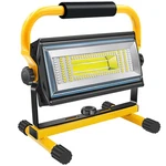 Tresda 100W Cob Rechargeable Work Light, 7000LM Cordless Led Yellow. Fixed Price $65.43.