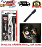 Maglite Mini Pro Led 2-CELL Aa Flashlight With Holster Black SP2P01H. Fixed Price $34.97.
