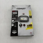 Coast RL22R 1000 Lumens Rechargeable Battery Led Power Headlamp. Fixed Price $27.00.