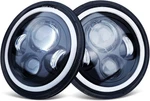 7 Inch Round Headlights Dot Approved Brighter Jeep Led Amber Halo H.... Fixed Price $44.99.