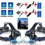 2PCS Torch 33000LM Led Hiking Headlight Camping Headlamp Modes. Fixed Price $23.49.