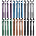 Fastpro 24-PACK Pen Light, Aluminum Led Black, Blue, Green, Purple, Red. Fixed Price $55.99.
