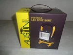 Austin Tools 30W Portable Led Spotlight - Red & Blue Emergency Flasher, Nib. Fixed Price $10.00.