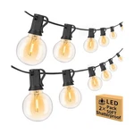 100FT Outdoor String Lights Waterproof/connectable/dimmable With 52... Fast Ship. Fixed Price $58.66.