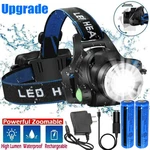 9900000LM Super Bright Led Headlamp Rechargeable Headlight Flashlight Torch. Fixed Price $10.49.