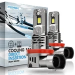 Techmax Bulb 800% Super Brighter, 6500K Xenon White With Fan, H11/H8/H9. Fixed Price $38.69.