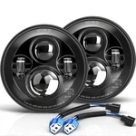 Dot Approved 7 Inch Halo Led Headlight Kit H4 High Low Beam - H6024 Plug And .... Fixed Price $89.26.