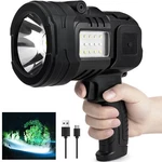 Rechargeable Spotlight Flashlight, 1,000,000 Lumens Super Bright Ou.... Fixed Price $39.35.