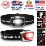 Versatile Head Lamp 2-PACK 200 Lumens, Waterproof With 7 Modes For Outdoors. Fixed Price $26.36.