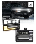 Partsam Led Headlights Assembly Dot Approved With Start Animation Drl Sequent.... Fixed Price $265.29.