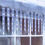 Toodour Christmas Icicle Lights Outdoor, 20 Tubes 90 Led 13FT, White. Fixed Price $51.04.