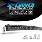 Spot Single Row 32" 20'' Curved Led Light Bar For 4TH Gen Dodge Ram 2500 3500. Fixed Price $62.99.