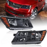 Mostplus Pair Headlight Assembly Compatible With 2009-2020 Dodge Journey Head.... Fixed Price $193.00.