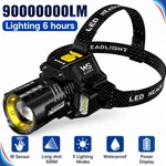 Rechargeable Led Headlamp Zoomable Waterproof High Lumen Work Light Tool. Fixed Price $28.47.