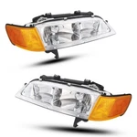 Headlights Assembly For 1994 1995 1996 1997 Honda Accord Chrome Housing Amber. Fixed Price $92.99.