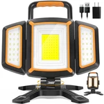 Tresda 30W Rechargeable Work Light, 3000 Lumen Magnetic Battery Po.... Fixed Price $59.03.