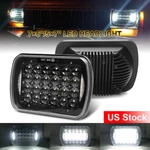 5X7" 7X6" Inch Led Headlight Drl Dot For Jeep Wrangler Yj Cherokee Xj 1986-1995. Fixed Price $35.89.