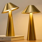 Bojim 2 Pack Rechargeable Cordless Table Lamp, Gold Led Battery Operated Wire.... Fixed Price $72.27.