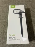 Case (10) Lights Litom: Led Solar Landscape Waterproof LL-CM12. Fixed Price $99.00.
