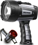 Rechargeable Spotlight Flashlight, 1000LM IP68 Waterproof Super Bright Handheld. Fixed Price $51.43.