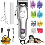 Gooad Dog Clippers Grooming Thick Hair Low Noise Rechargeable Sliver. Fixed Price $40.99.
